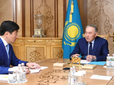 Елбасы Бауыржан Байбекті қабылдады