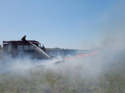 Дала өрті: Шығыс Қазақстанда 100 гектардан астам аумақ өртеніп кетті