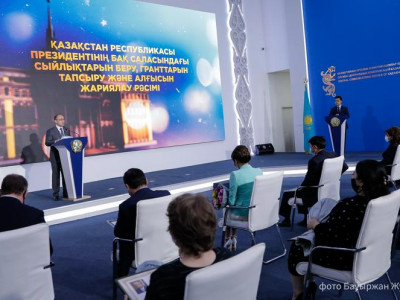 Журналистер Президент алғыс хатымен марапатталды