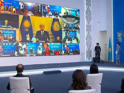 Президент Қасым-Жомарт Тоқаевтың BIZ BIRGEMIZ жалпыұлттық онлайн-форумында сөйлеген сөзі