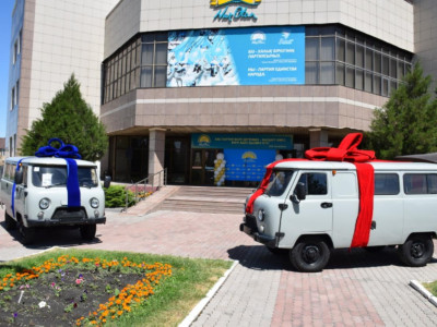 Birgemiz: Алакөл ауданына 2 жедел жәрдем көлігі берілді