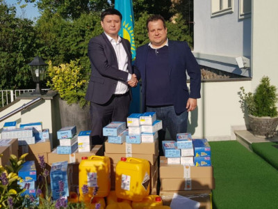Чехиялық кәсіпкерлер Қазақстанға гуманитарлық көмек жіберді