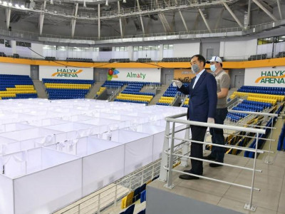 Бақытжан Сағынтаев Halyk Arena госпиталінде дайындық қалай жүріп жатқанын айтты