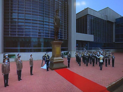 Президент Нұрсұлтан Назарбаевқа арналған монументтің ашылу рәсіміне қатысты