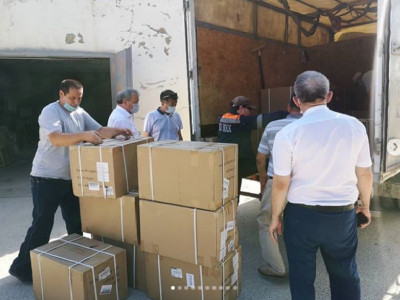 БАӘ-ден келген гуманитарлық көмек аймақтарға жөнелтілуде