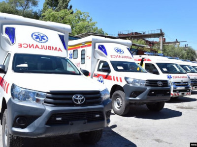 Дүниежүзілік банк Қырғызстанға 13 жедел жәрдем көлігін сатып алуға көмектесті