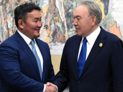 Моңғолия Президенті Елбасын  мерейтойымен құттықтады