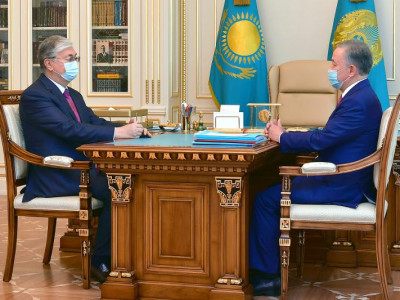 Мемлекет басшысы Нұрлан Нығматулинді қабылдады