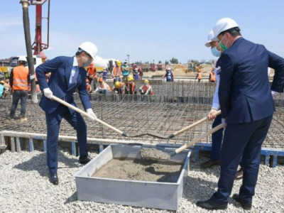 Алматыда екінші модульді аурухана құрылысы басталды