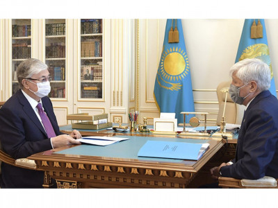 Мемлекет басшысы Амандық Баталовты қабылдады
