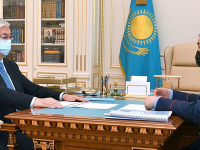 Президент Ішкі істер министрінің есебін тыңдады