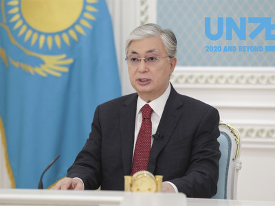 Мемлекет басшысы БҰҰ 75 жылдығына арналған шарада сөз сөйледі
