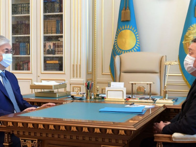 Қасым-Жомарт Тоқаев Асқар Маминді қабылдады