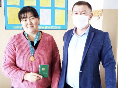 «Алтын алқа» иегері атанды