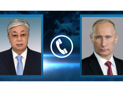 Мемлекет басшысы Владимир Путинмен телефон арқылы сөйлесті