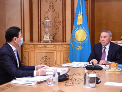 Нұрсұлтан Назарбаев елорда әкімін қабылдады