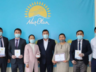 Биыл 6282 түркістандық "Nur Otan" партиясына қабылданды