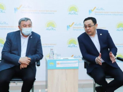 Көкшетауда зиялы қауыммен кездесу өткізді