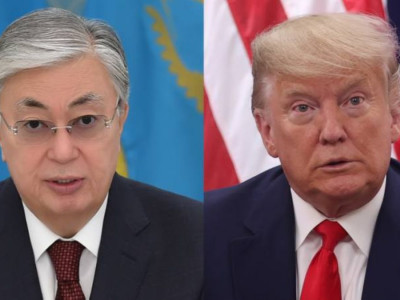 Дональд Трамп Тоқаевқа жеделхат жолдады