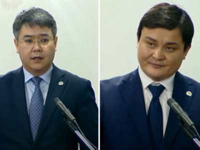 Жаңадан тағайындалған екі министр ант берді (видео)