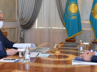 Президент Ахметжан Есімовті қабылдады