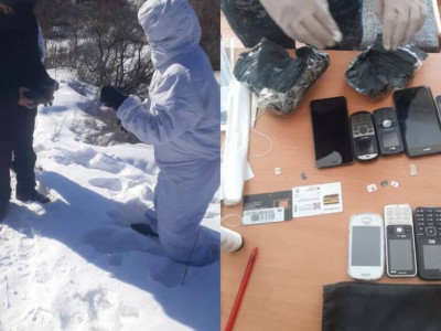 ШҚО-да колонияға жарты келі есірткі мен 9 телефон кіргізбек болғандар ұсталды