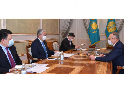 Мемлекет басшысы «Қазатомөнеркәсіп» ҰАК» АҚ Басқарма төрағасын қабылдады