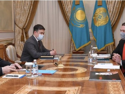 Президент Kaspi.kz компаниясының негізін қалаушыларды қабылдады