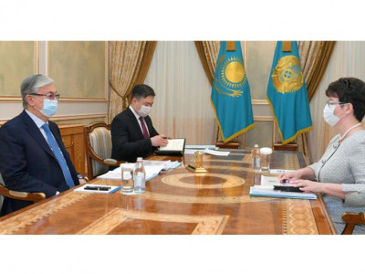 Мемлекет басшысы Есеп комитетінің төрағасын қабылдады