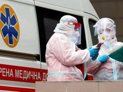 Украинада бір күнде 14 мыңнан астам адамнан коронавирус анықталды