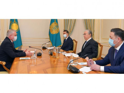 Мемлекет басшысы Станислав Засьті қабылдады