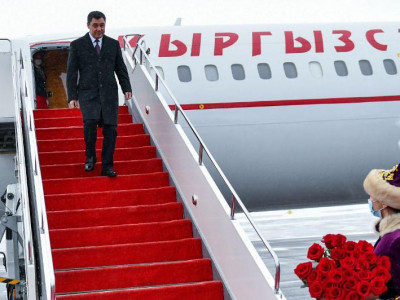 Қырғызстан Президенті мемлекеттік сапармен Нұр-Сұлтан қаласына келді