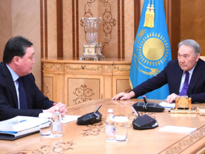 «Nur Otan» партиясының Төрағасы Асқар Маминді қабылдады