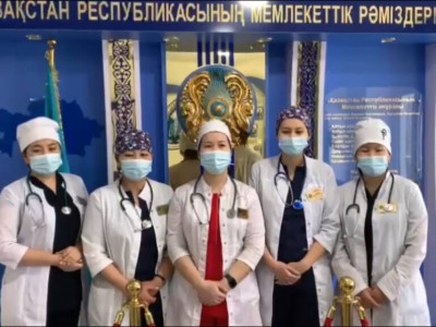 Атырау дәрігерлері Алғыс айту күніне орай челлендж бастады