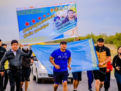 Марафоншы Заңғар Әлкенов Рекордтар кітабына енді