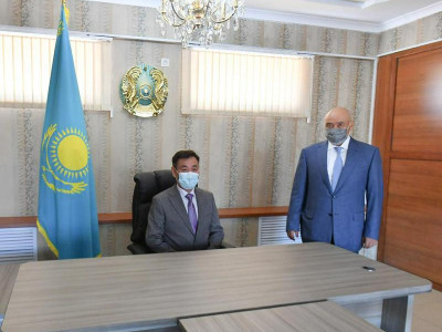 Жаңадан құрылған Сауран ауданының әкімі тағайындалды