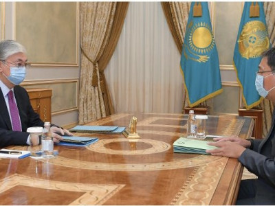 Мемлекет басшысы Ұлттық банк төрағасын қабылдады