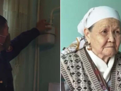 80 жастағы зейнеткерді полицейлер екі рет ажалдан арашалап қалды (видео)