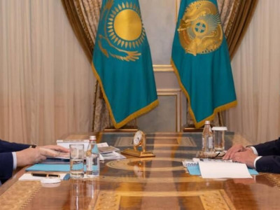 Мемлекет басшысы Жамбыл облысының әкімі Бердібек Сапарбаевты қабылдады