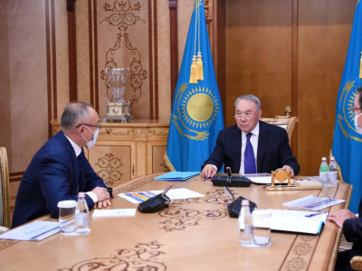 Елбасы «Қазатомөнеркәсіп» ұлттық атом компаниясы» басқармасының төрағасын қабылдады