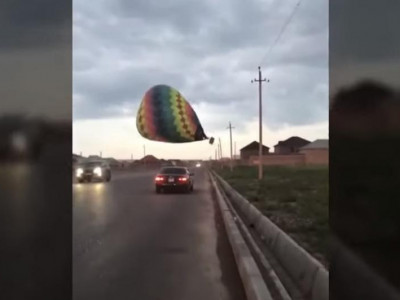 Шымкентте әуе шары құлап, 4 мың отбасы жарықсыз қалды