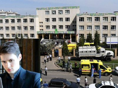 Телеграм мессенджерінің иесі Қазанда болған қайғылы оқиға жайында ойын айтты