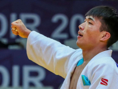 Ғұсман Қырғызбаев дзюдодан әлем чемпионатының күміс жүлдегері атанды