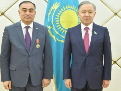 Нығматулин Қазақстандағы Әзербайжанның елшісін қабылдады