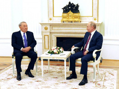 Нұрсұлтан Назарбаев Ресей Федерациясының Президенті Владимир Путинмен кездесті