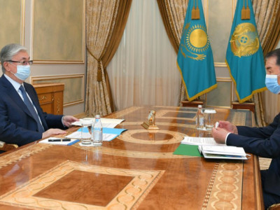 Президент Конституциялық Кеңестің төрағасы Қайрат Мәмиді қабылдады