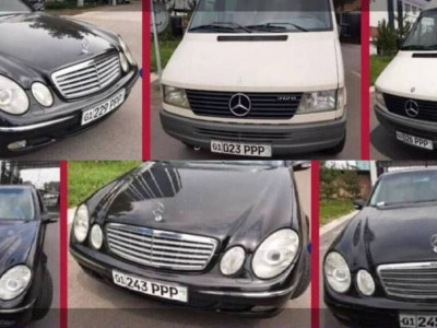 Президент әкімшілігі бірнеше Mercedes Benz автокөлігін сатуға қойды
