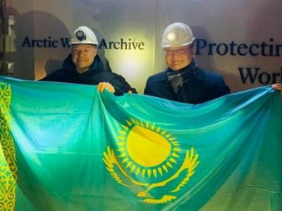 Рәміздеріміз Норвегиядағы Арктикалық әлемдік мұрағатқа қойлды
