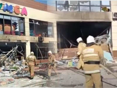 Қызылордада балалар ойын-сауық орталығы өртенді