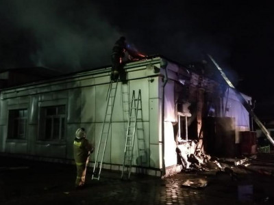 Ақмола облысында теміржол вокзалынан өрт шықты